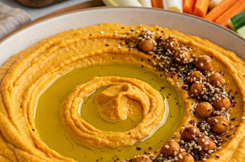 Giada spiced sweet potato dip