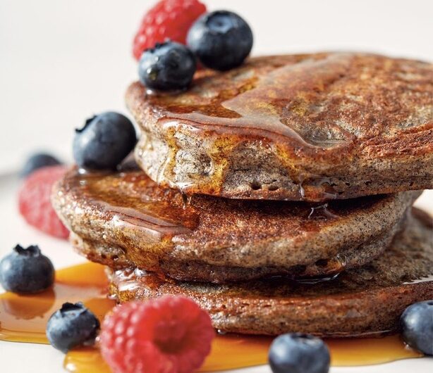 Giada buckwheat cardamom pancakes