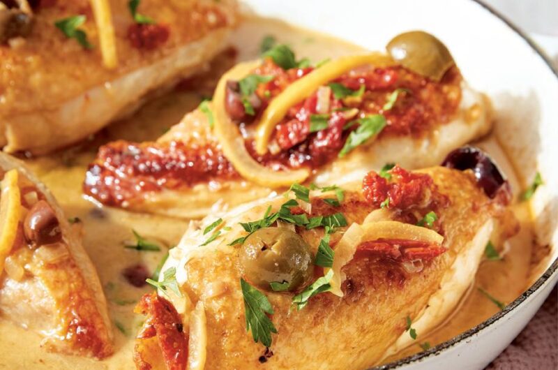 Giada raffy’s chicken with preserved lemons