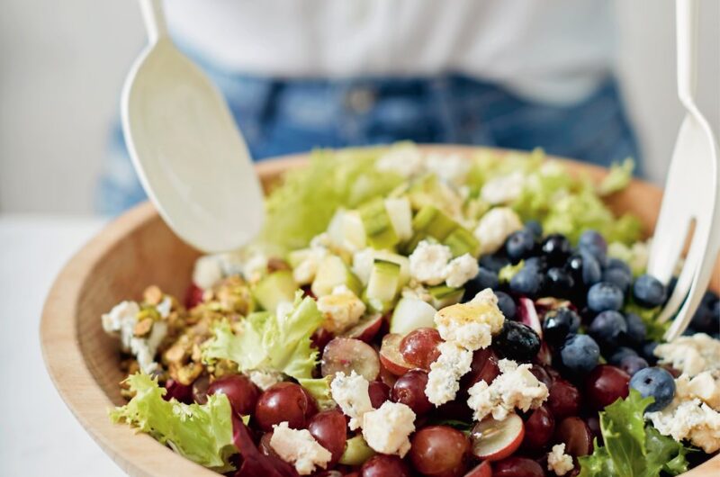 Giada red, white, and blue salad